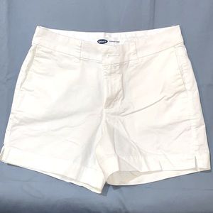 Women’s White Short Shorts